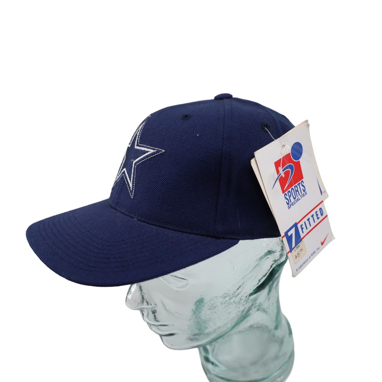 Sports Specialties × Vintage Vintage NWT Sport Specialties Dallas Cowboys Fitted Cap Size ONE SIZE - 2 Thumbnail