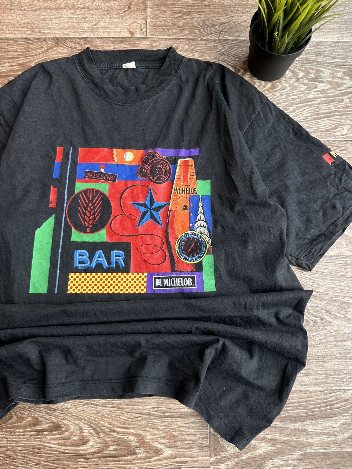 Vintage 🔥 RARE 90s Michelob Ultra Beer Vintage Shirt Guinness Corona Size US XL / EU 56 / 4 - 2 Thumbnail
