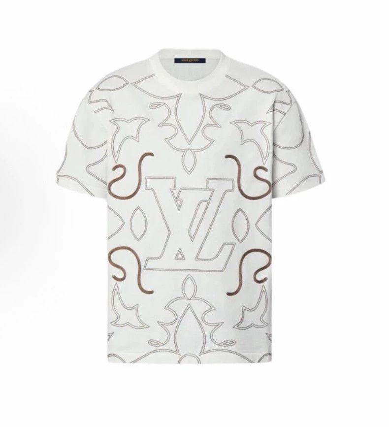 Louis Vuitton Louis Vuitton 2025 new sketch presbyopic short sleeve Size US XL / EU 56 / 4 - 6 Thumbnail