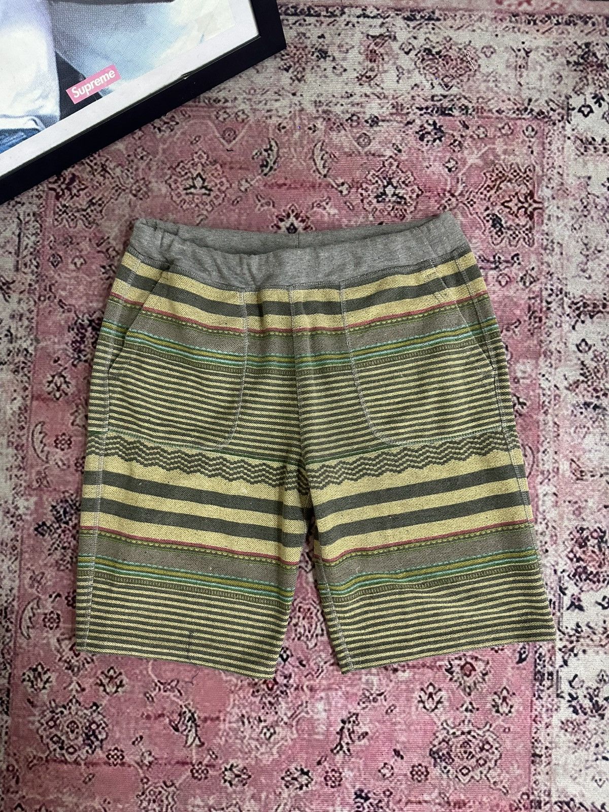 Japanese Brand Japanese Revisible Jorts Sweatpants Satoshi Nakamoto Style Size US 32 / EU 48 - 7 Thumbnail