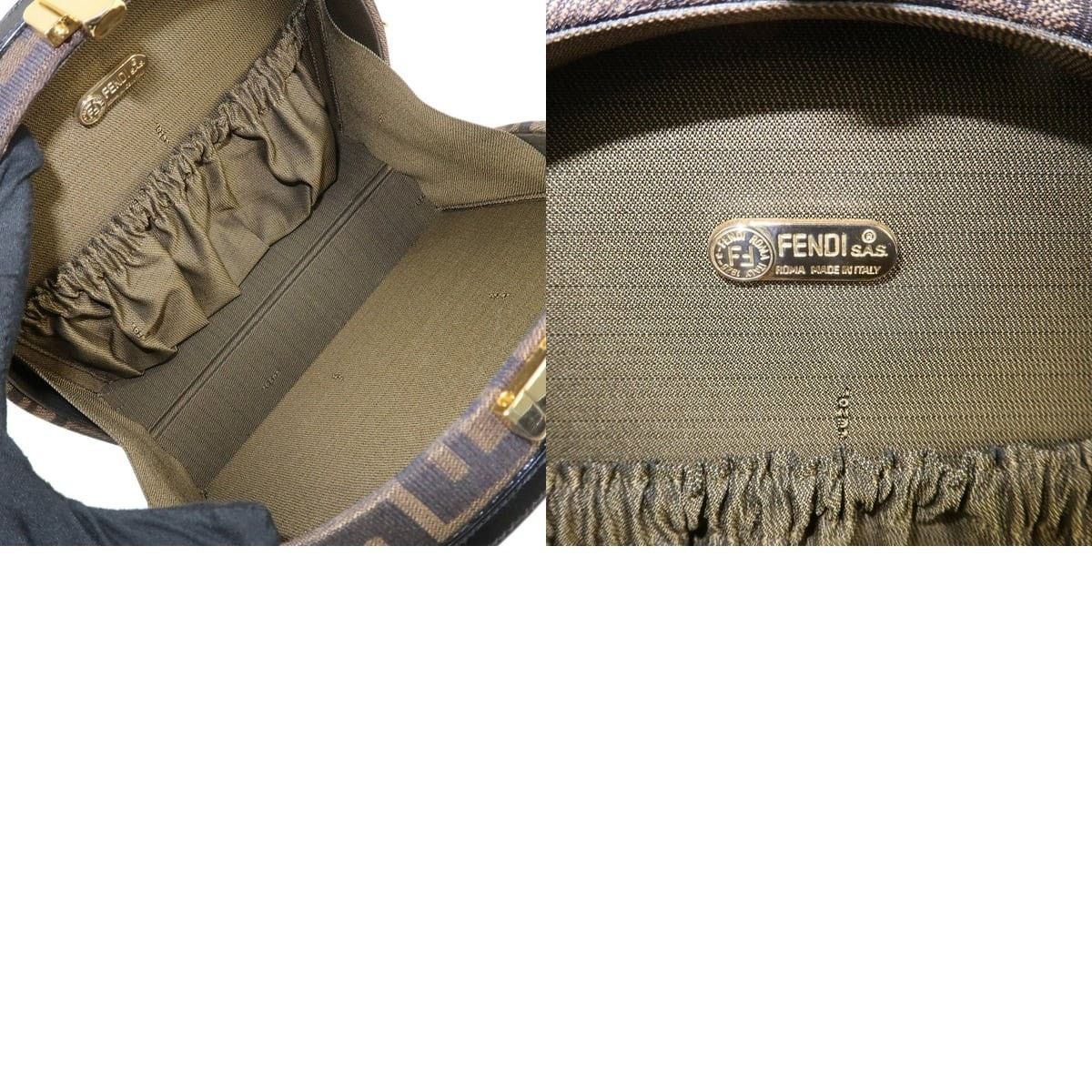 Fendi Fendi Zucca Shoulder Bag Brown Size ONE SIZE - 5 Thumbnail