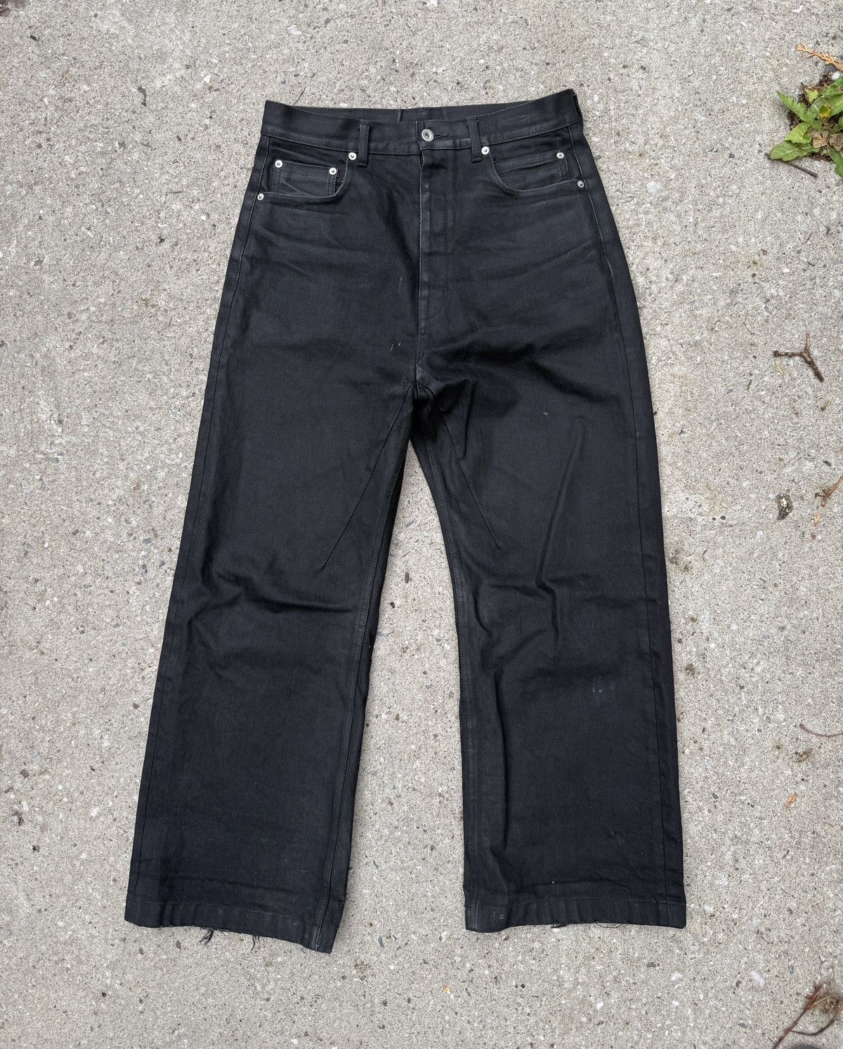 Rick Owens DRKSHDW BLEACH VOMIT デニム