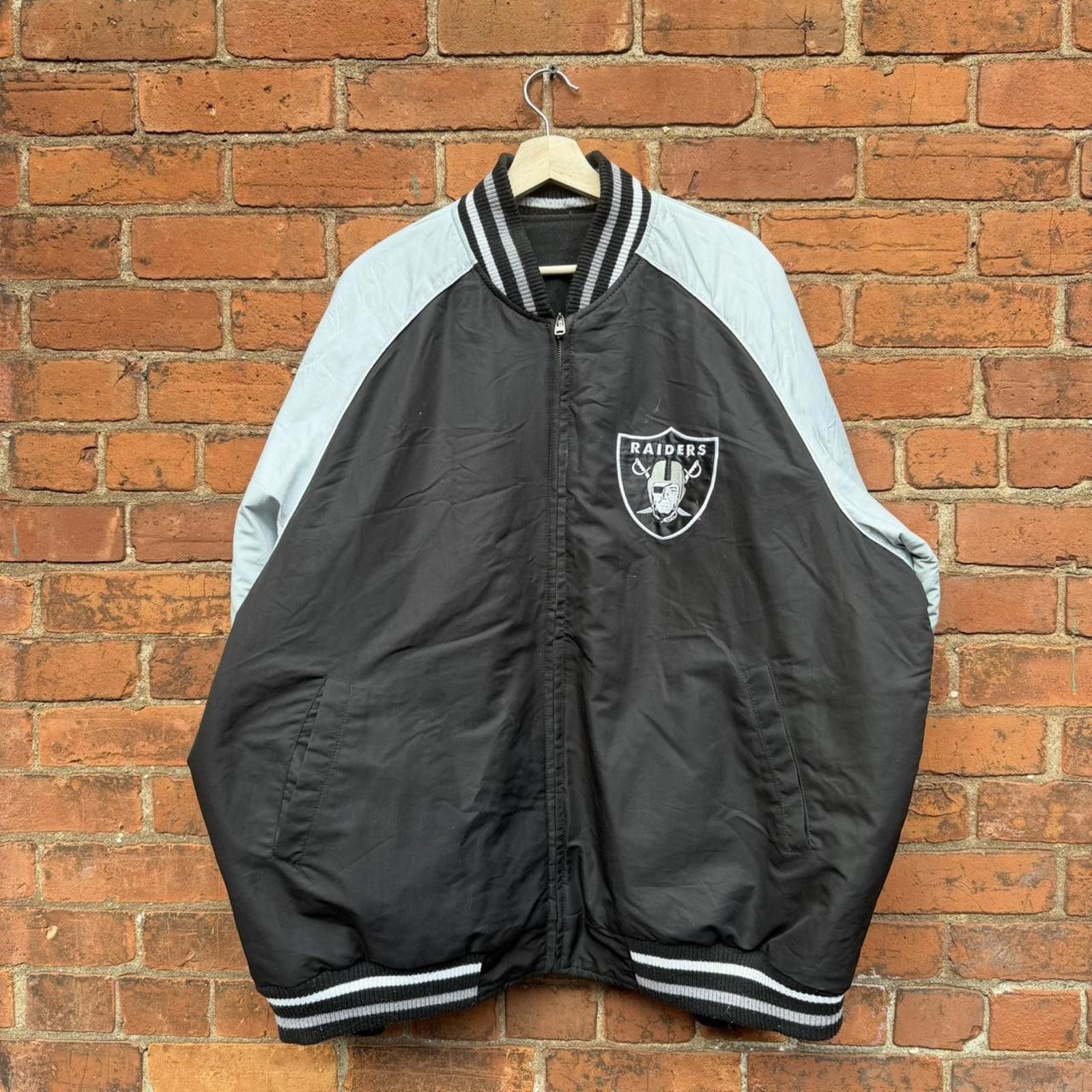 Starter Vintage Oakland raider reversible jacket 00s Size US XL / EU 56 / 4 - 5 Thumbnail