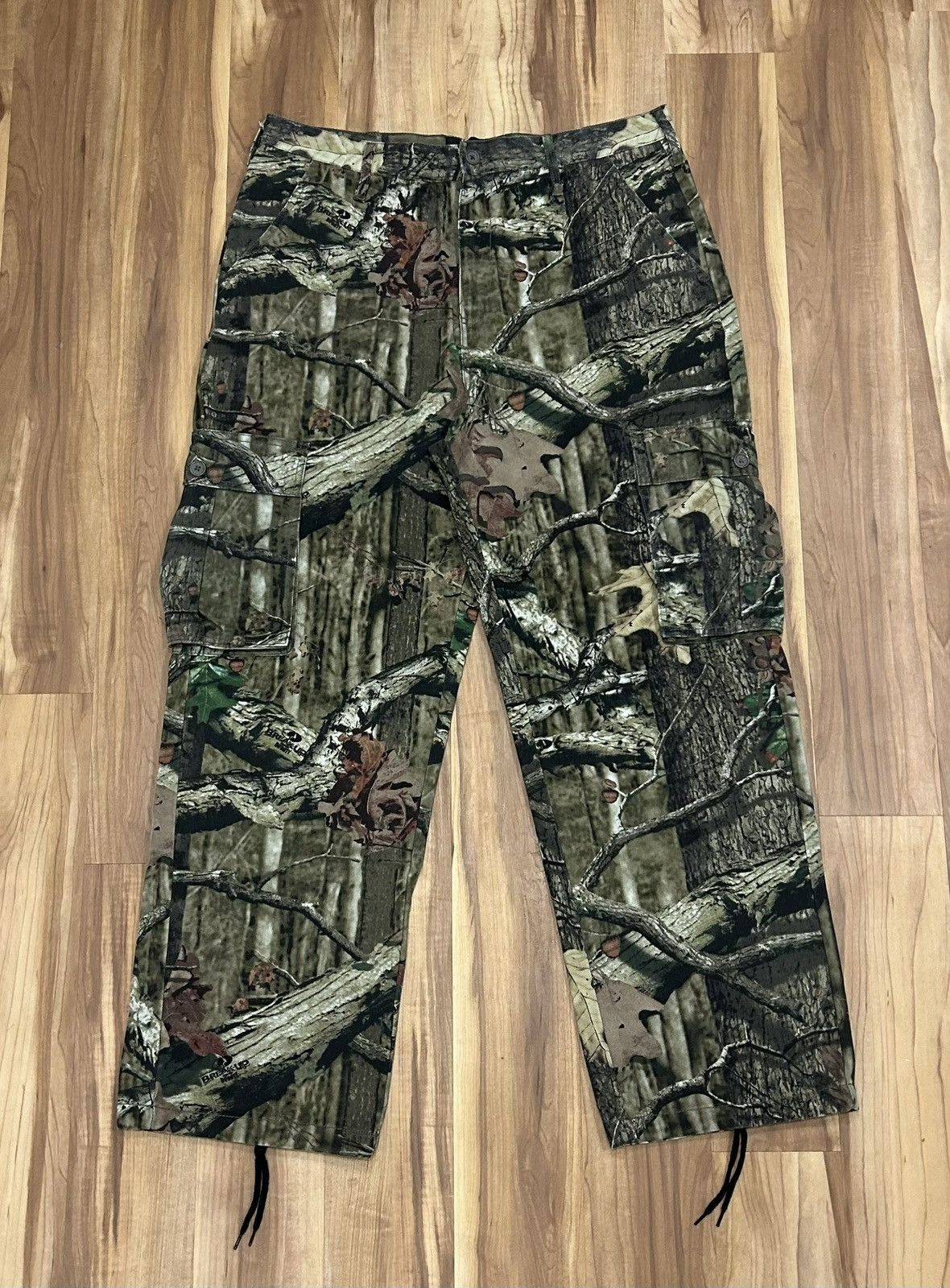 Mossy Oaks Baggy Mossy Oak Camo Cargo Pants Size US 36 / EU 52 - 1 Thumbnail
