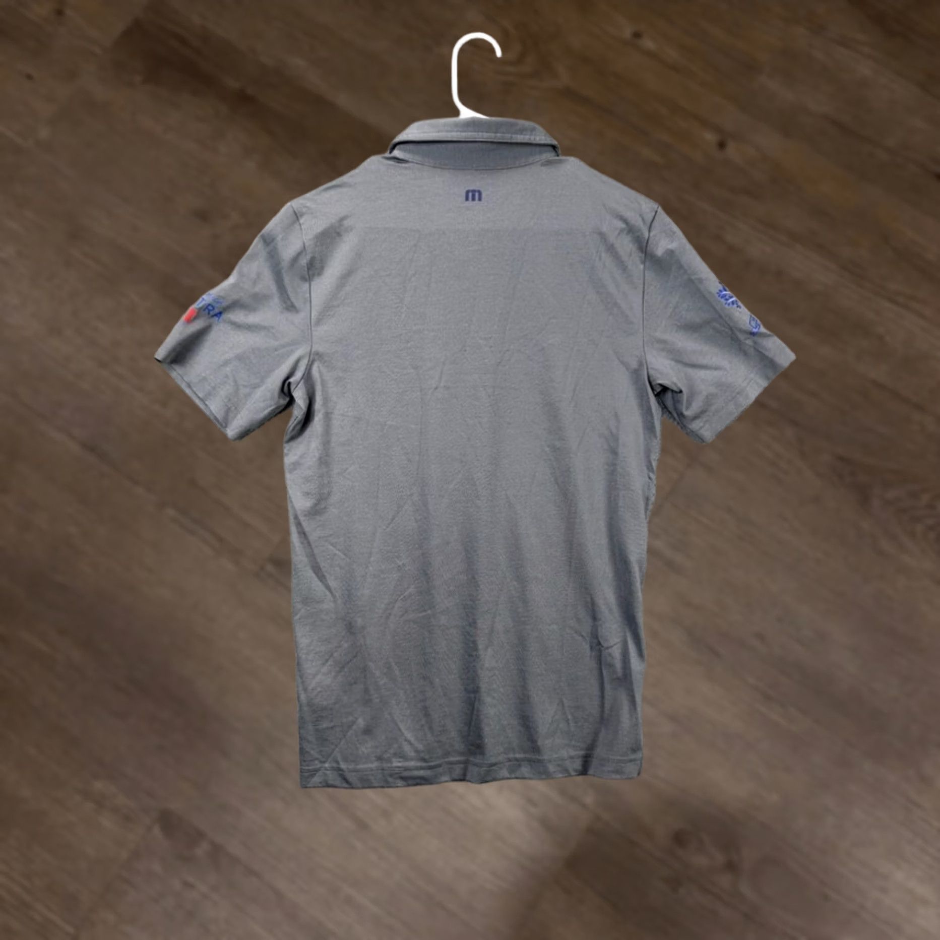 TravisMathew Travis Mathew Polo Shirt Mens Small River Rafter Grey Michelob Ultra Golf NEW Size US S / EU 44-46 / 1 - 1 Thumbnail
