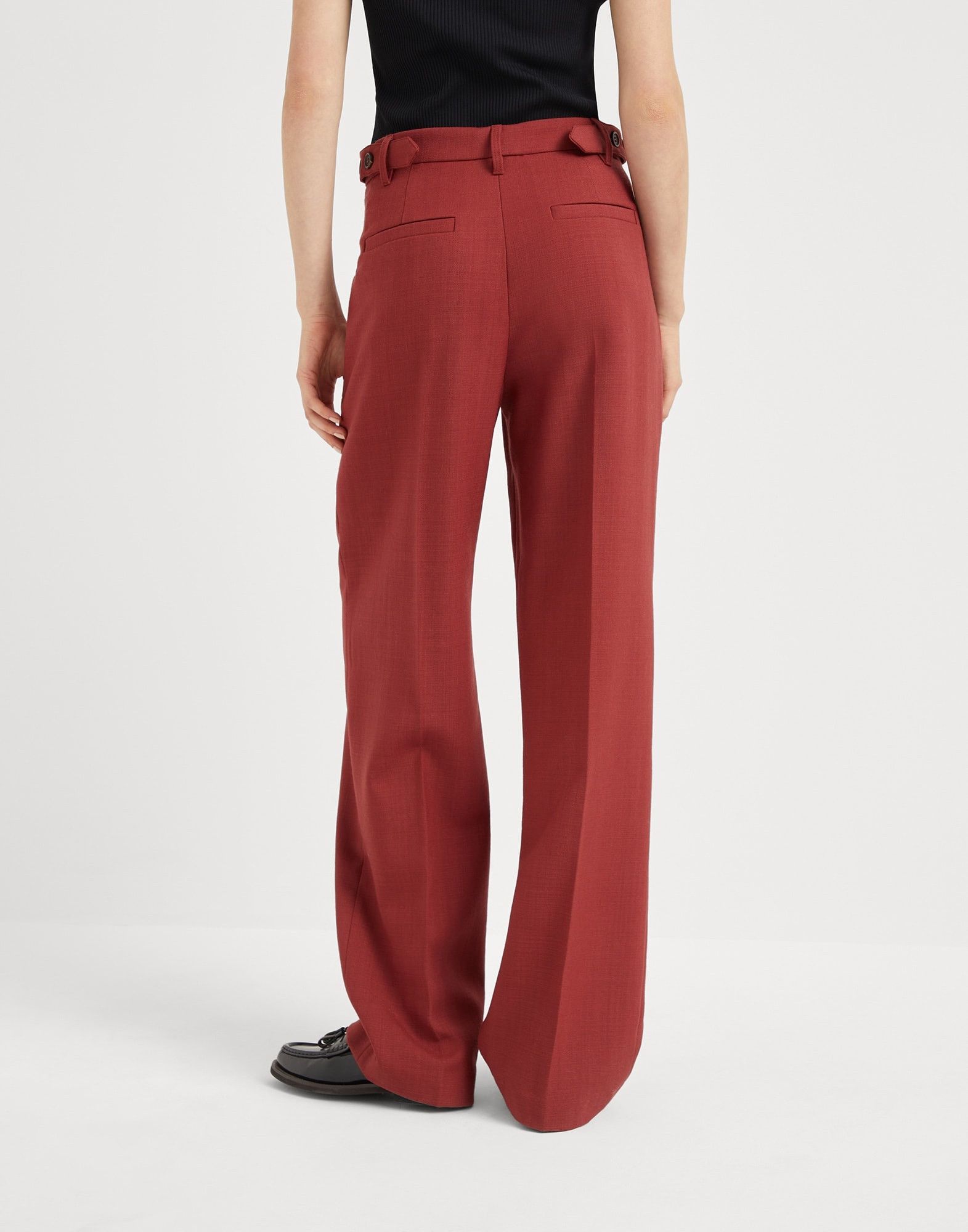 o1la1rc1a1025 Pants in Red