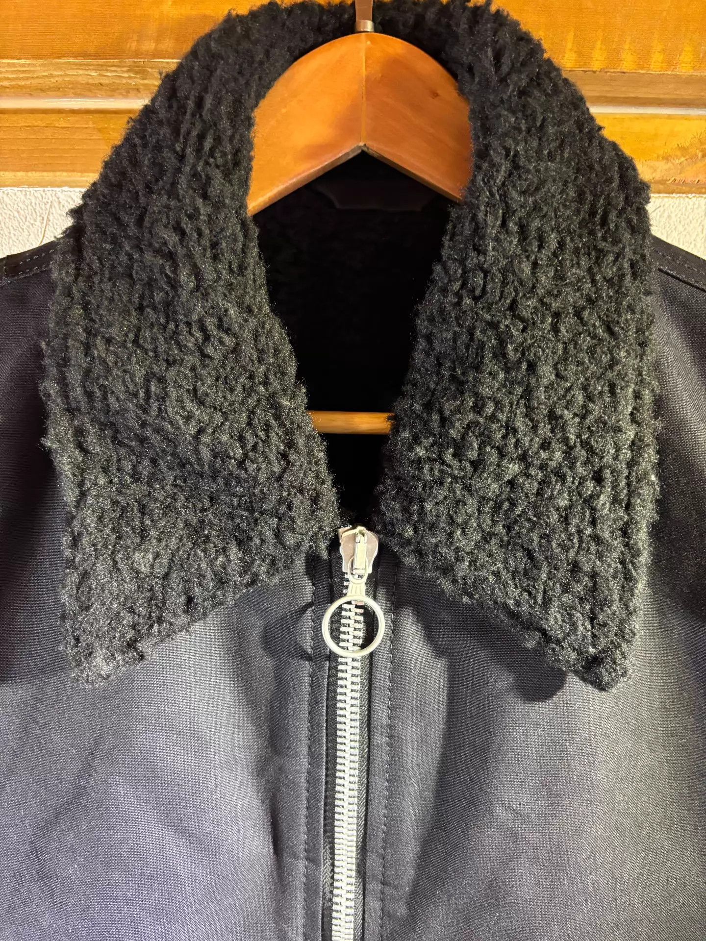 Our Legacy Our Legacy Waxed & Lambswool Vest (50) Vintage Alum Zip Size US M / EU 48-50 / 2 - 2 Thumbnail