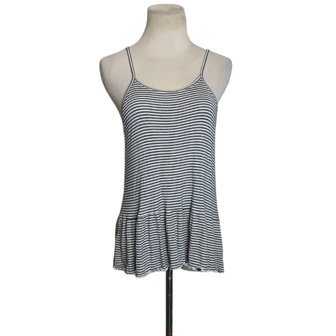 American Eagle Outfitters American Eagle Striped Ruffle Tank Top Cami Size Medium Size M / US 6-8 / IT 42-44 - 6 Thumbnail