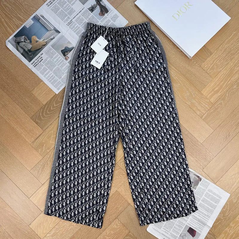 Dior Dior Navy Women's Casual Pants 0089 Size 22" - 1 Thumbnail