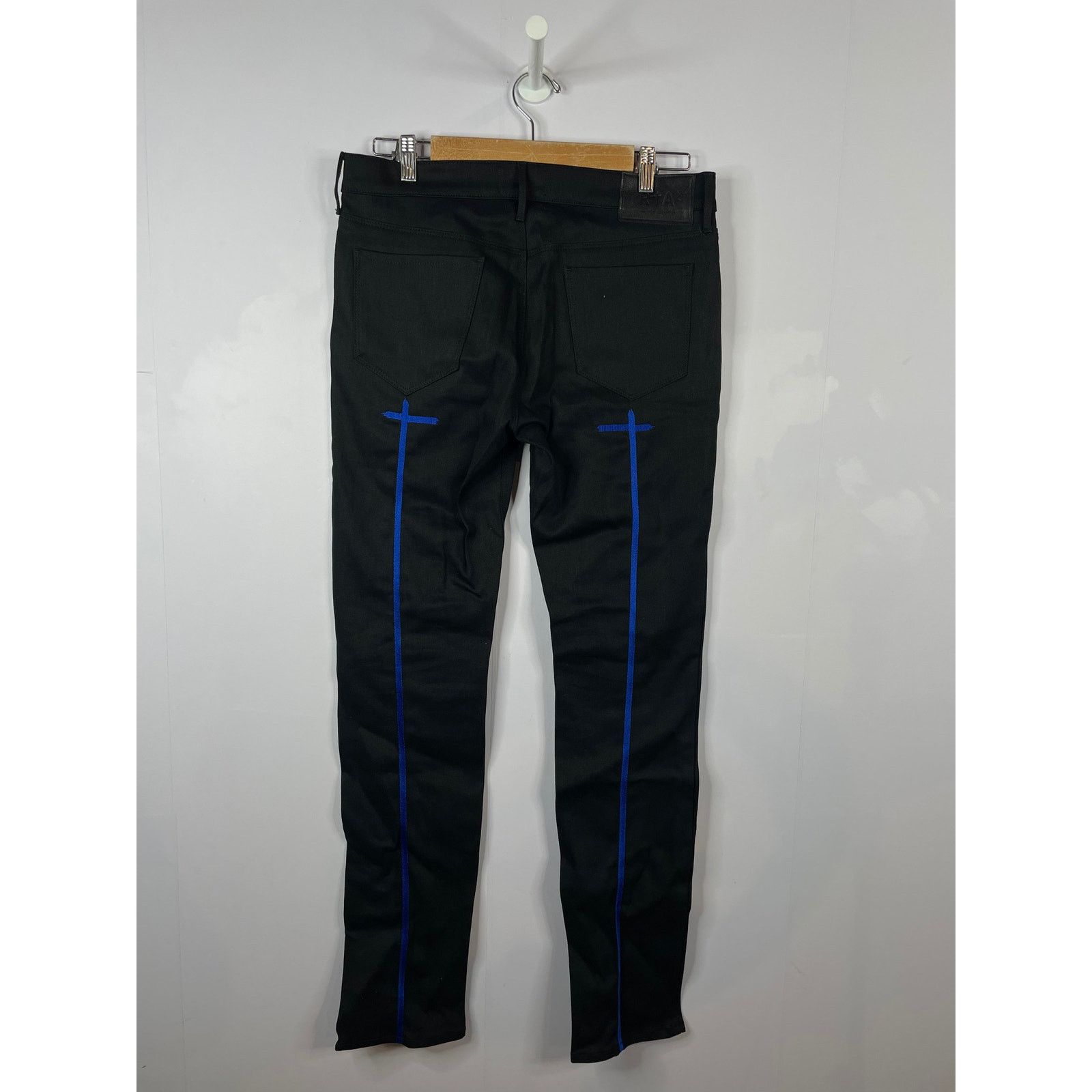 Rta RTA Black & Blue Jeans Size US 30 / EU 46 - 2 Thumbnail