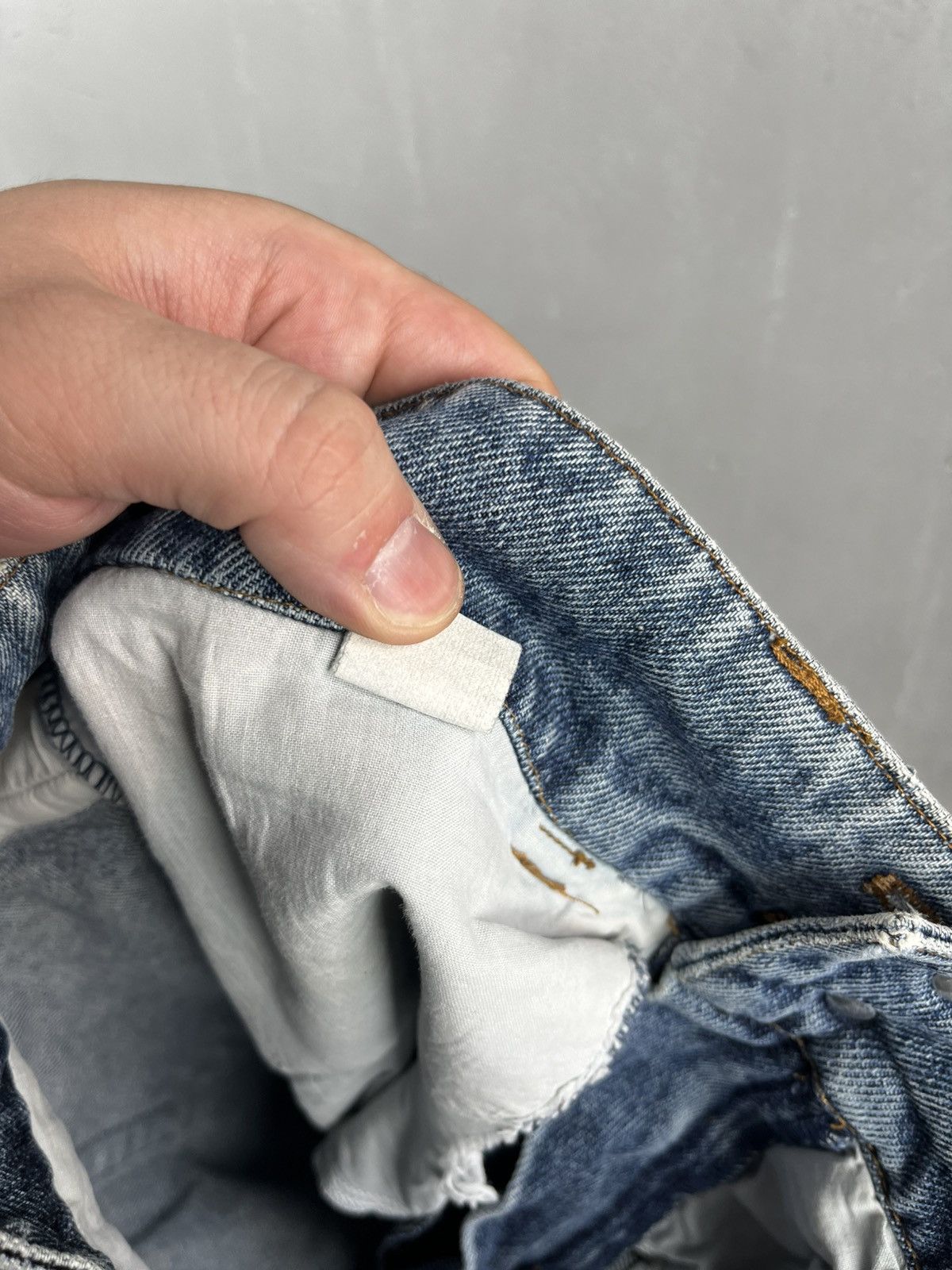 Hysteric Glamour × Jil Sander × Vintage Jil Sander distressed denim vintage 90s rare hype Size 28" / US 6 / IT 42 - 16 Thumbnail
