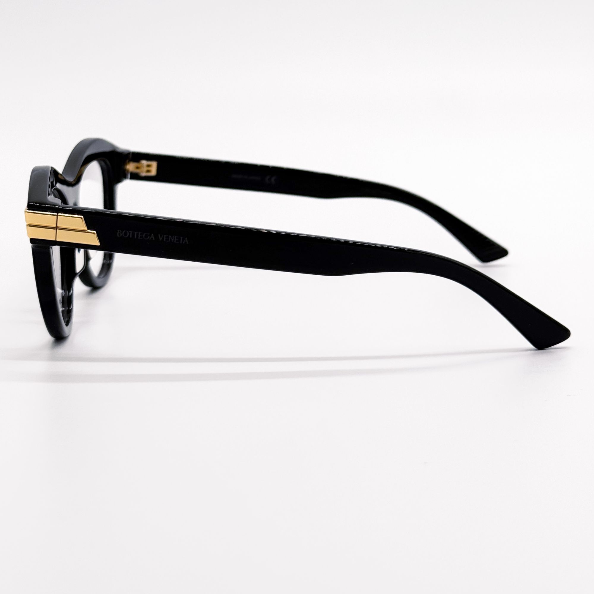 Bottega Veneta NEW BOTTEGA VENETA EYEGLASSES BV1105O 001 CAT EYE BLACK WOME Size ONE SIZE - 6 Thumbnail