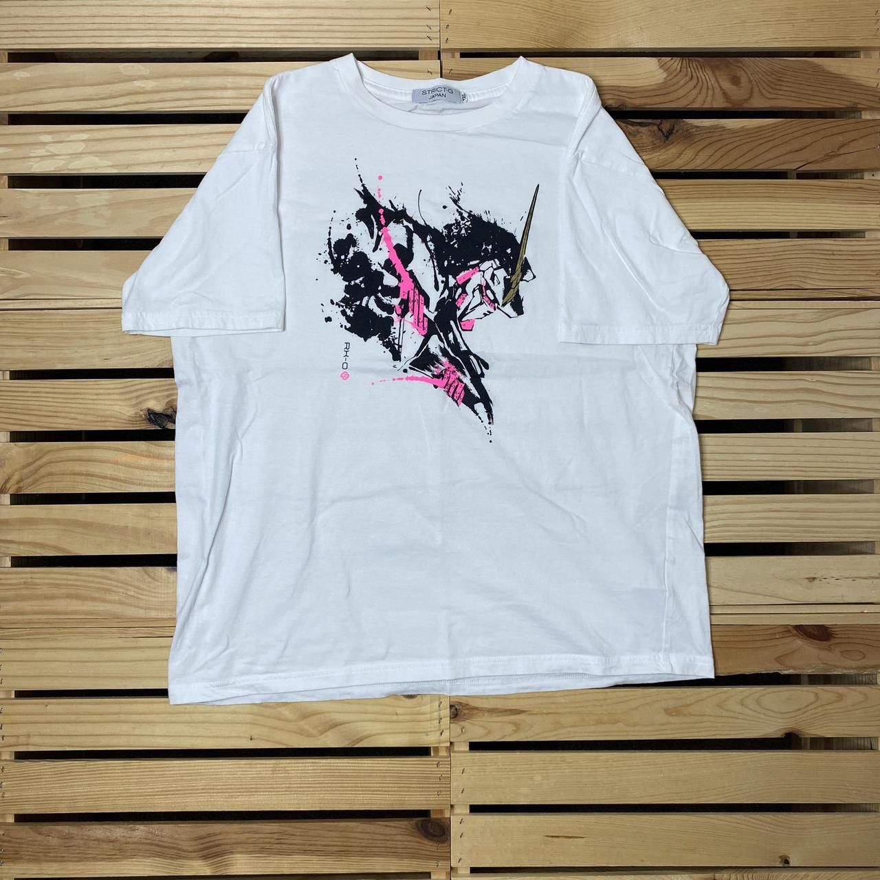 Other Strict-G Japan White Gundam Anime Promo Tee Size Large Size US L / EU 52-54 / 3 - 1 Thumbnail