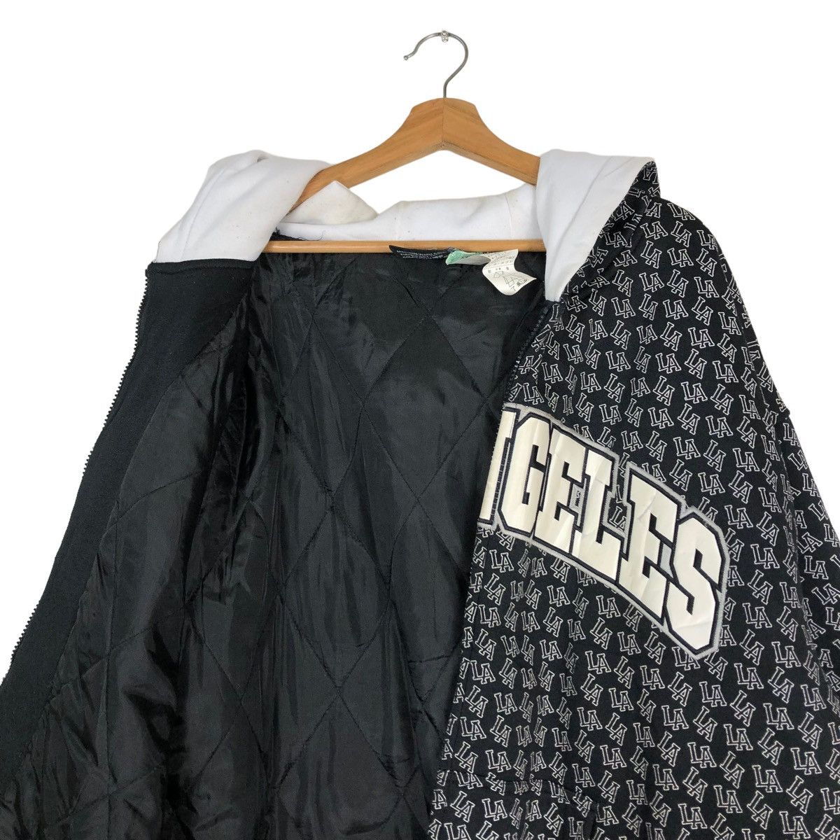 Japanese Brand × Vintage 🔥VINTAGE HOODIE JACKET LOS ANGELES FULL PRINT Size US L / EU 52-54 / 3 - 13 Thumbnail
