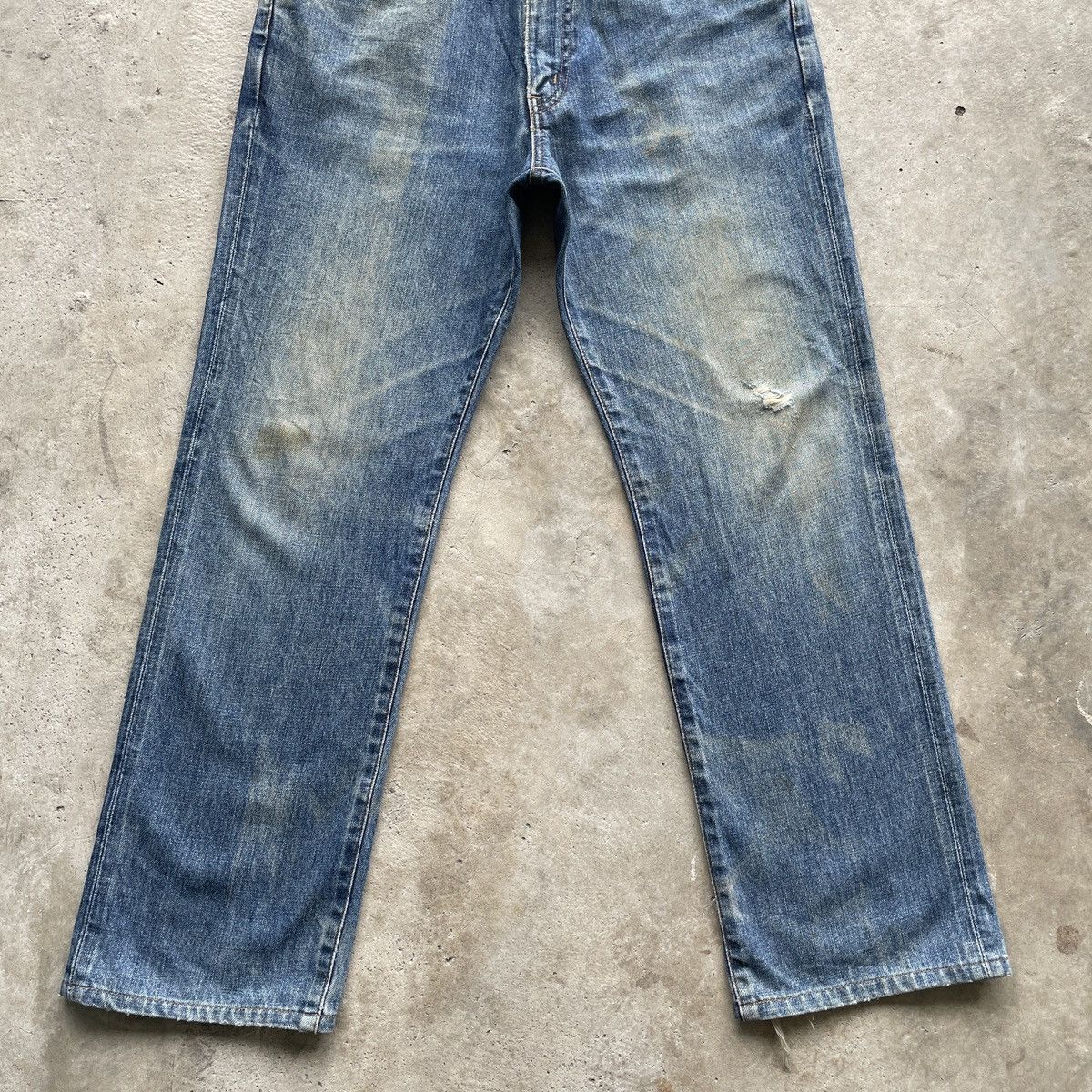 Edwin W30x29💥 Vintage Edwin 503 Faded Denim Jeans Pants Size US 30 / EU 46 - 4 Thumbnail