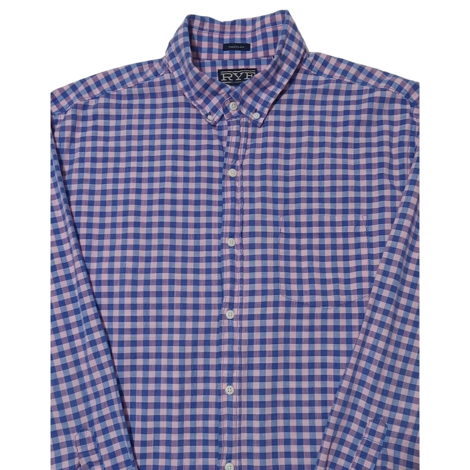 & Other Stories Rye Shirt 2XL By Hawker Rye Mens Button Up Long Sleeve Plaid Size US XXL / EU 58 / 5 - 3 Thumbnail