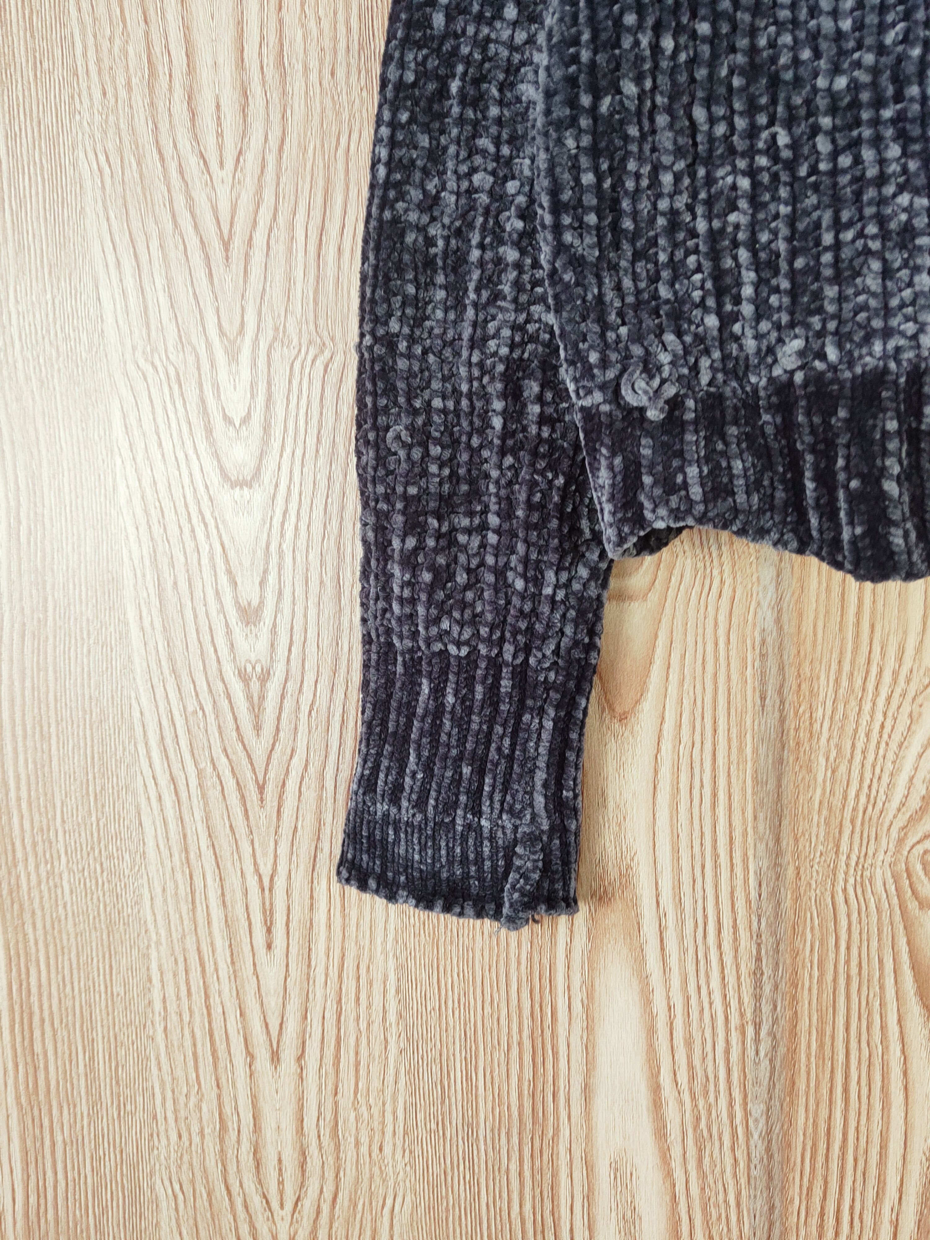 Japanese Brand Black Knitwear Crop Tops #W679