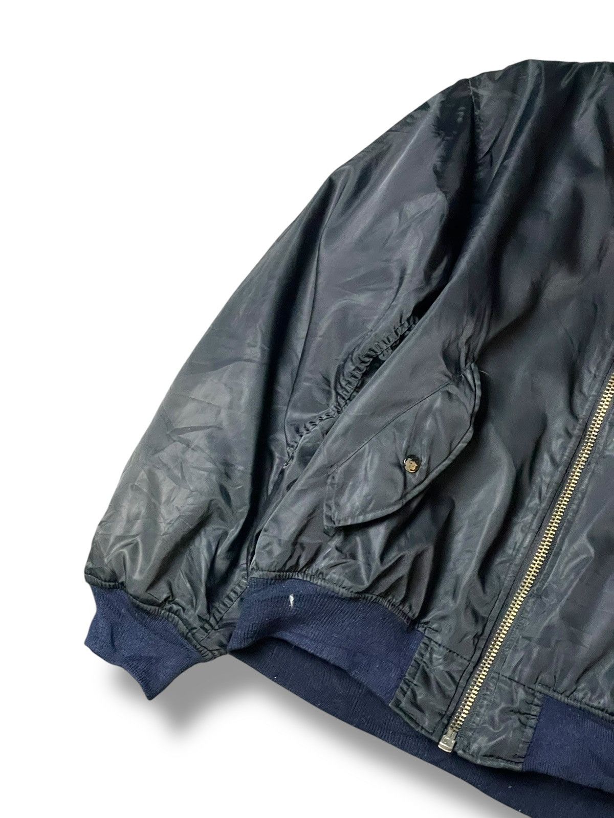 Japanese Brand × Vintage Japanese Brand Reversible Bomber Jacket (103) Size US L / EU 52-54 / 3 - 2 Thumbnail