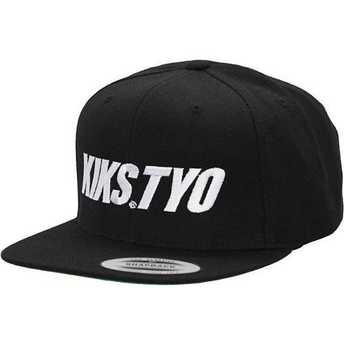 KIKS TYO KIKS TYO Classic Logo Snapback Cap Hat Black Size ONE SIZE - 1 Thumbnail