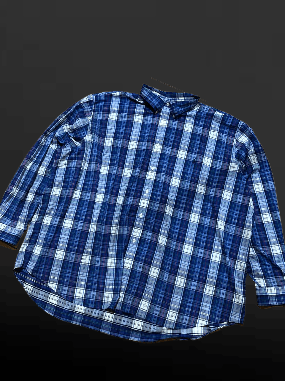 Polo Ralph Lauren Polo Ralph Lauren Performance Dress Shirt Plaid Cotton Nylon Size US XXL / EU 58 / 5 - 1 Thumbnail