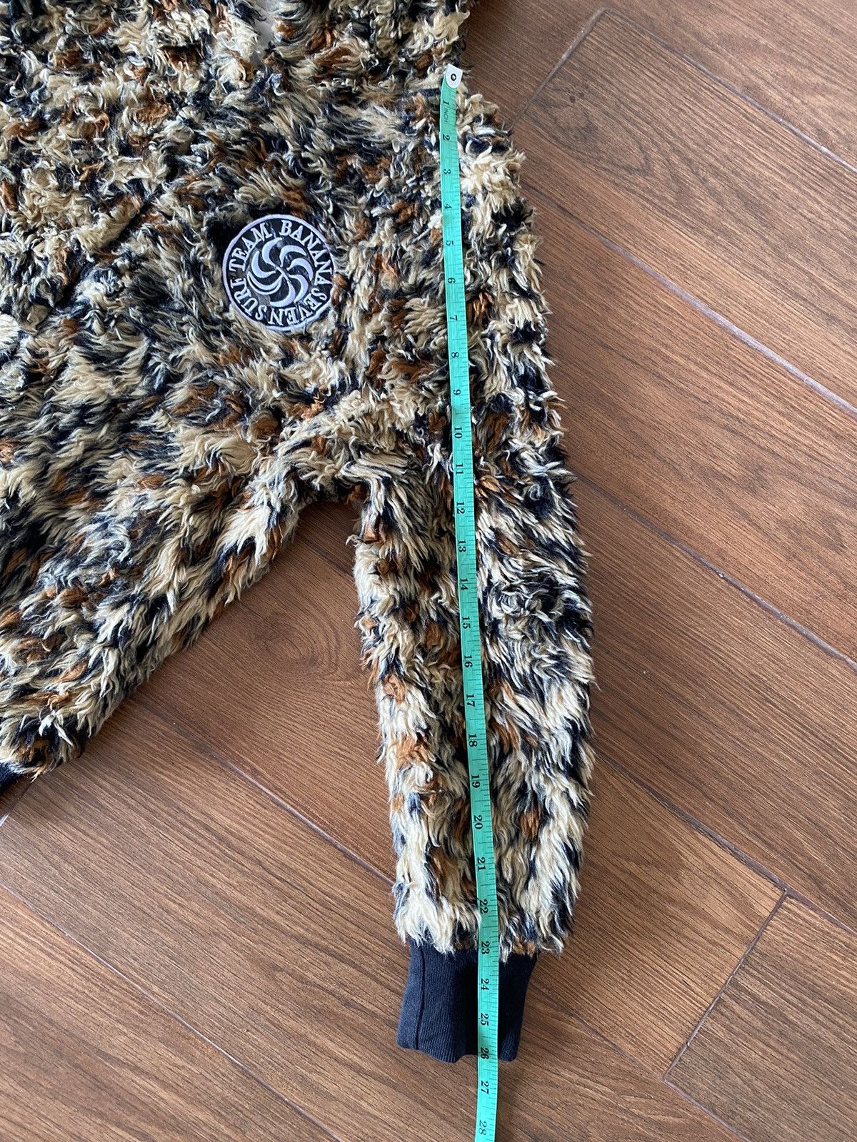 20471120 Banana Seven Reversible Leopard Hooded Size US S / EU 44-46 / 1 - 8 Thumbnail