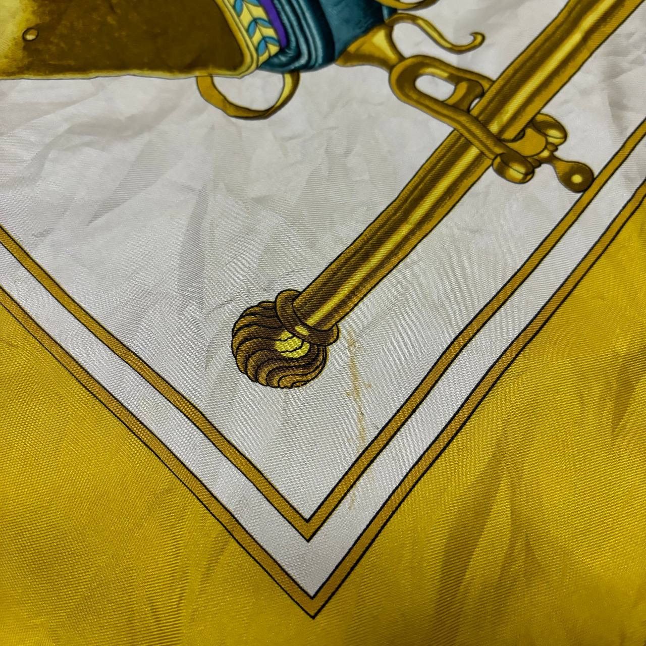 Hermes Hermes Carrick à Pompe Silk Scarf 90cm Philippe Ledoux 1973 Size ONE SIZE - 7 Thumbnail
