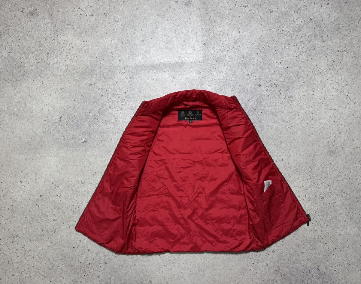 Barbour Barbour Women’s Current Quilt Vest Jacket Red Size L Size L / US 10 / IT 46 - 6 Thumbnail