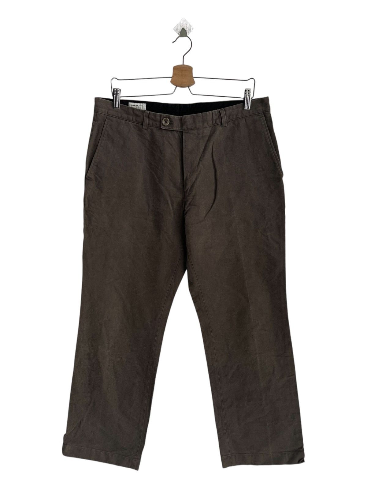 Dries Van Noten Dries van Noten Belgium Baggy Oversized Khaki Pants Size US 34 / EU 50 - 5 Thumbnail
