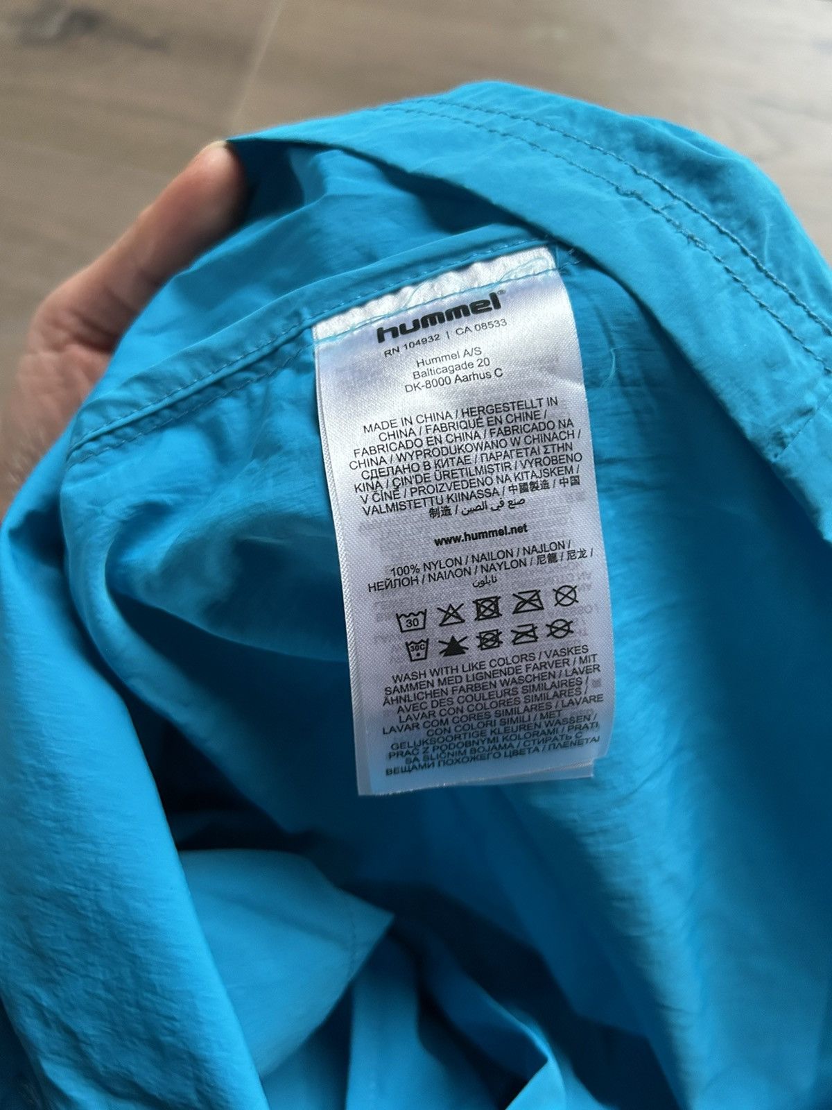 Hummel × Willy Chavarria Hummel x Willy Chavarria blue sporty shirt S-M Size US S / EU 44-46 / 1 - 7 Thumbnail