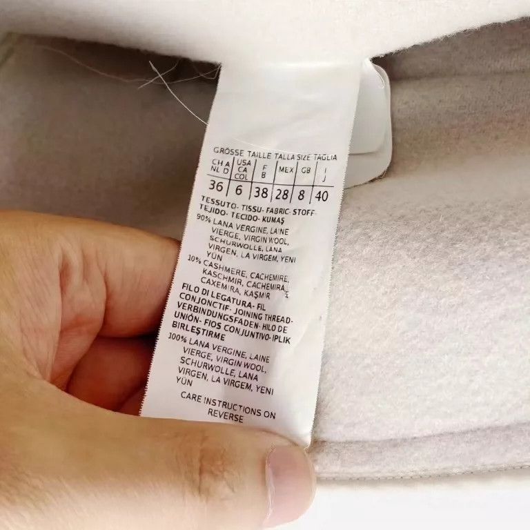 Max Mara Max Mara Off-white cashmere coat Size M / US 6-8 / IT 42-44 - 4 Thumbnail
