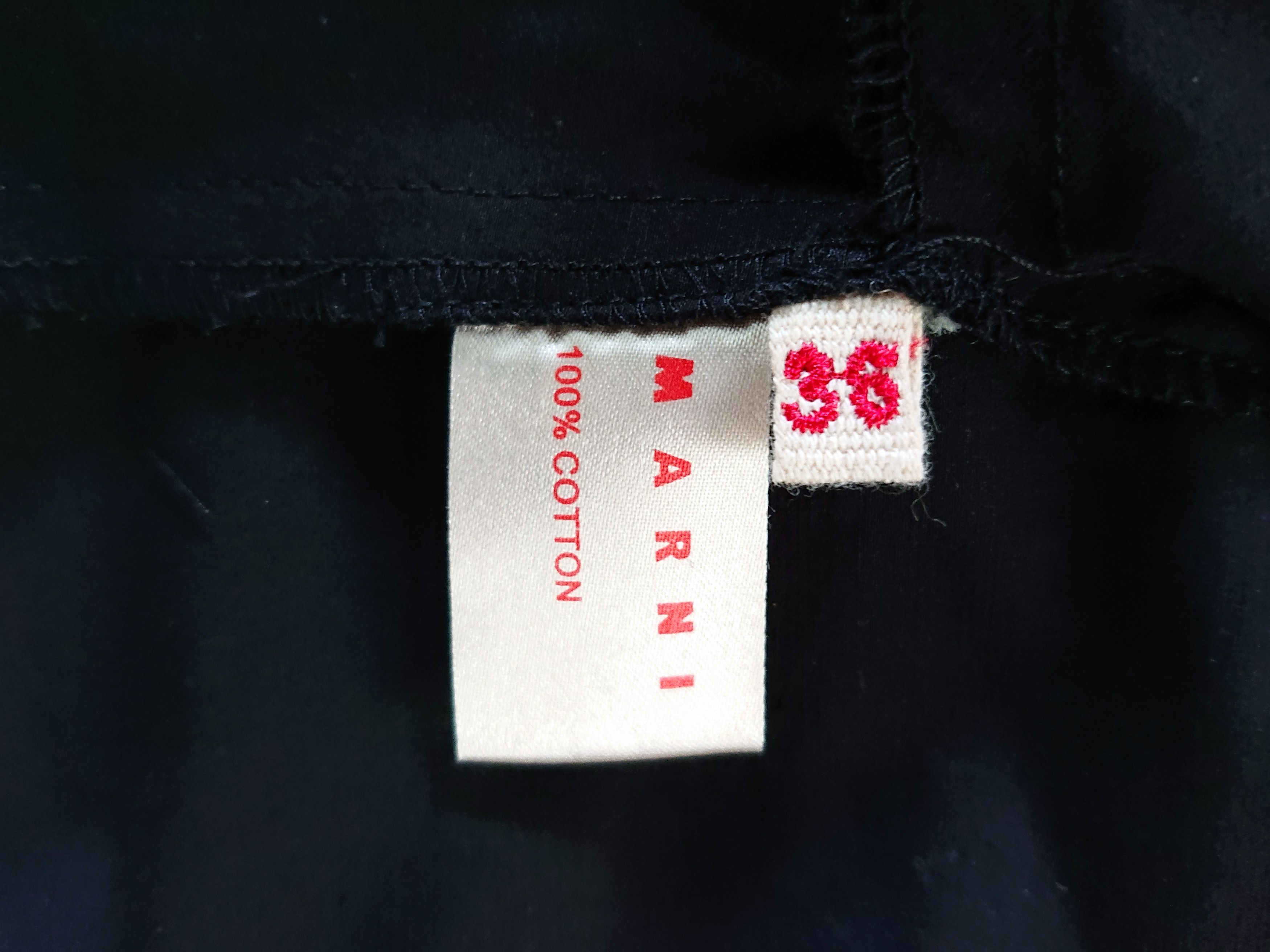 Marni × Vintage Marni black dress Size XS / US 0-2 / IT 36-38 - 5 Thumbnail