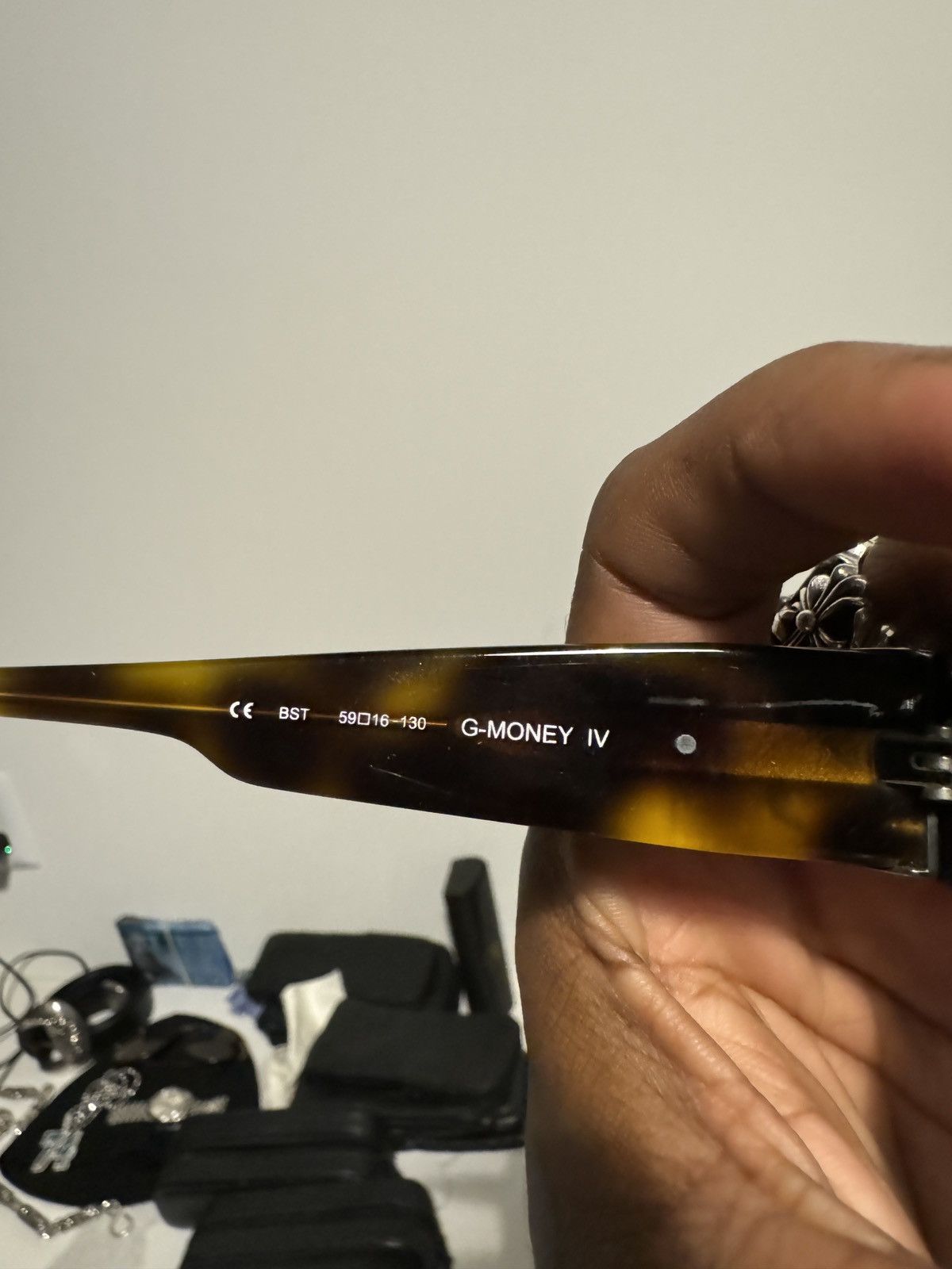 Chrome Hearts Chrome Hearts G MONEY IV Frames Size ONE SIZE - 6 Thumbnail