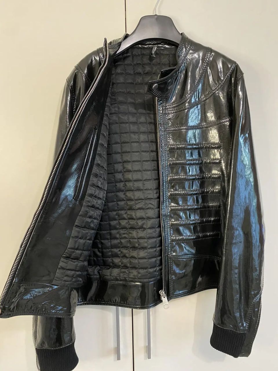 Dior Dior A/W 2008 Leather Biker Jacket Runway Archive Size US L / EU 52-54 / 3 - 2 Thumbnail