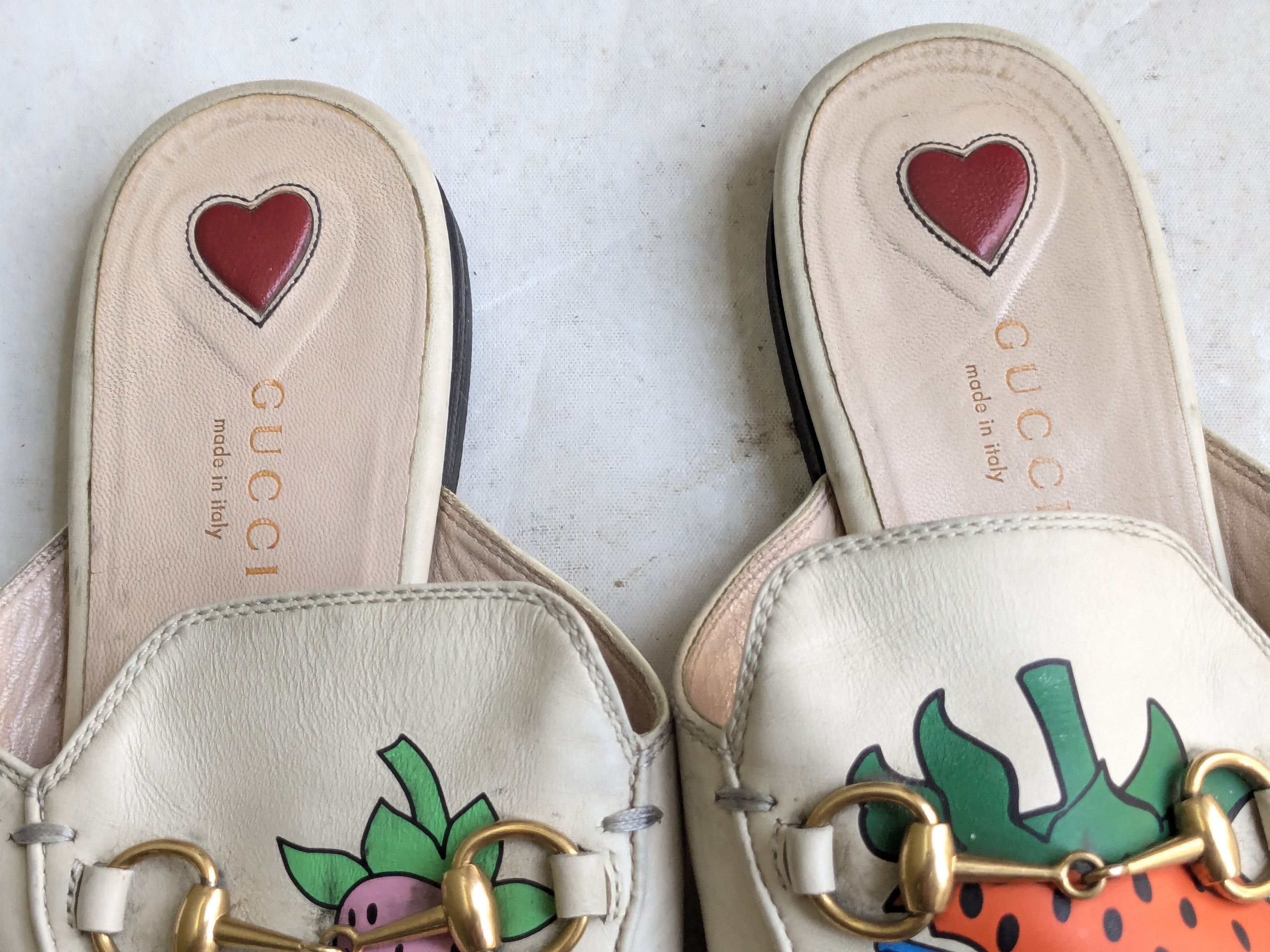 Gucci Gucci Horsebit Loafers 8 38 Mules Princetown Strawberry Size US 8 / IT 38 - 2 Thumbnail