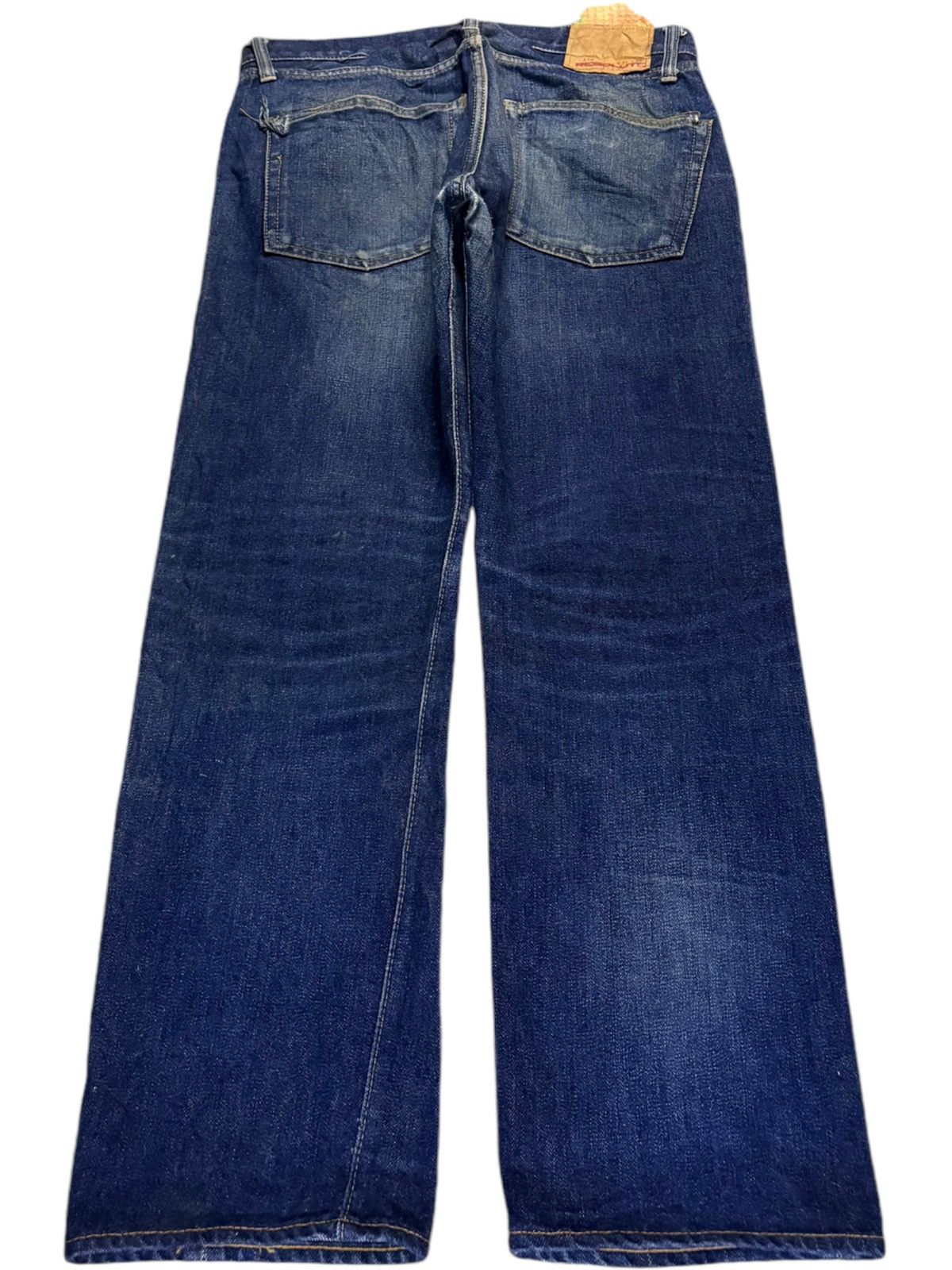 Japanese Brand × RESOLUTE Vintage Japanese Resolute Faded Mud Raw Denim Selvedge Jeans Size US 32 / EU 48 - 3 Thumbnail