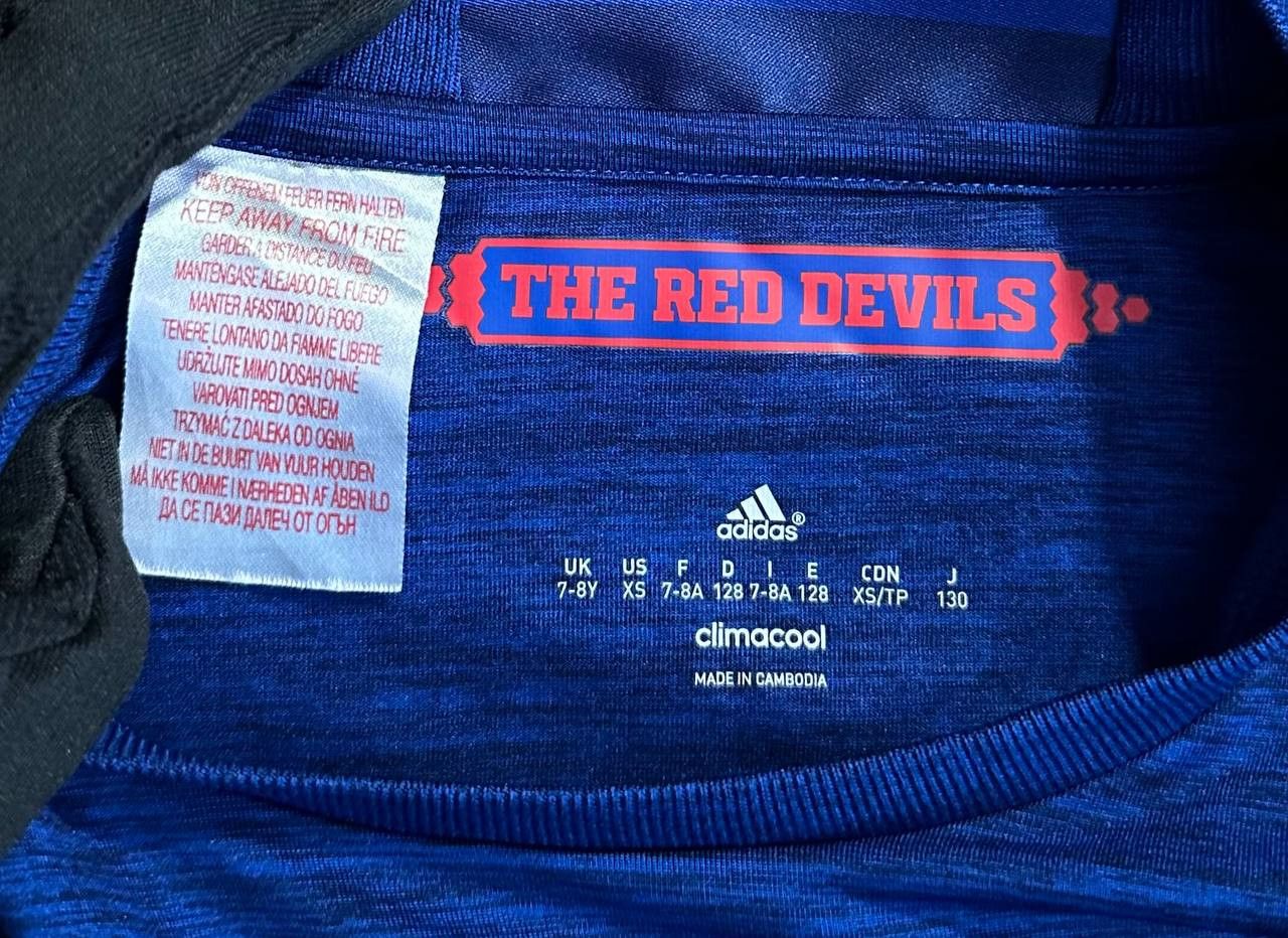 Adidas MANCHESTER UNITED 2016/17 FOOTBALL SHIRT JERSEY AWAY ADIDAS Size US XXS / EU 40 - 6 Thumbnail