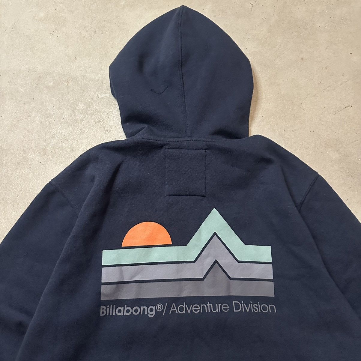Billabong Navy Billabong Adventure Tech Hoodie Sweatshirt Size M Size US M / EU 48-50 / 2 - 2 Thumbnail