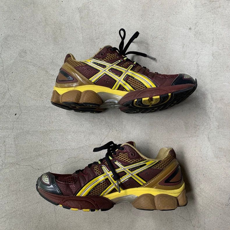 Kiko Kostadinov KIKO KOSTADINOV gel-nimbus 9 ub3-s Brown Yellow Sports Sho Size US 7 / EU 40 - 7 Thumbnail