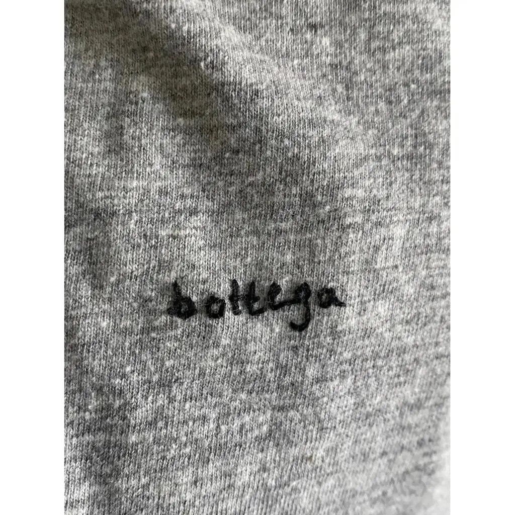 Bottega Veneta Bottega Veneta - Grey T-shirt w Bottega stitching Size US S / EU 44-46 / 1 - 3 Thumbnail