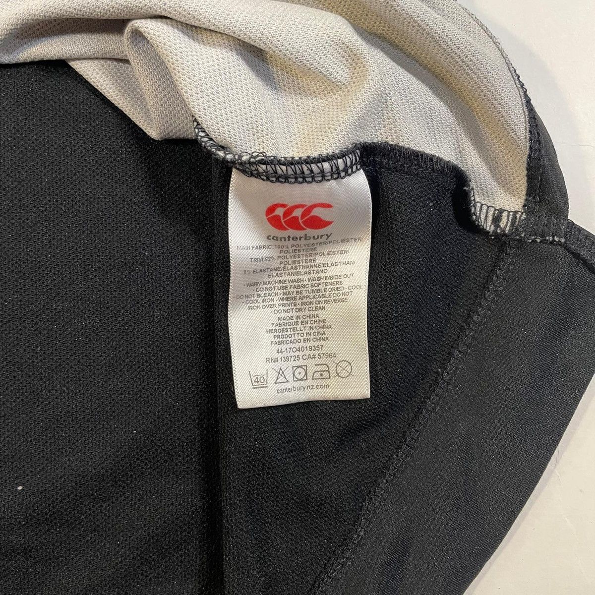 Canterbury of New Zealand Bath Rugby Canterbury black and blue training jersey shirt Size US XL / EU 56 / 4 - 8 Thumbnail