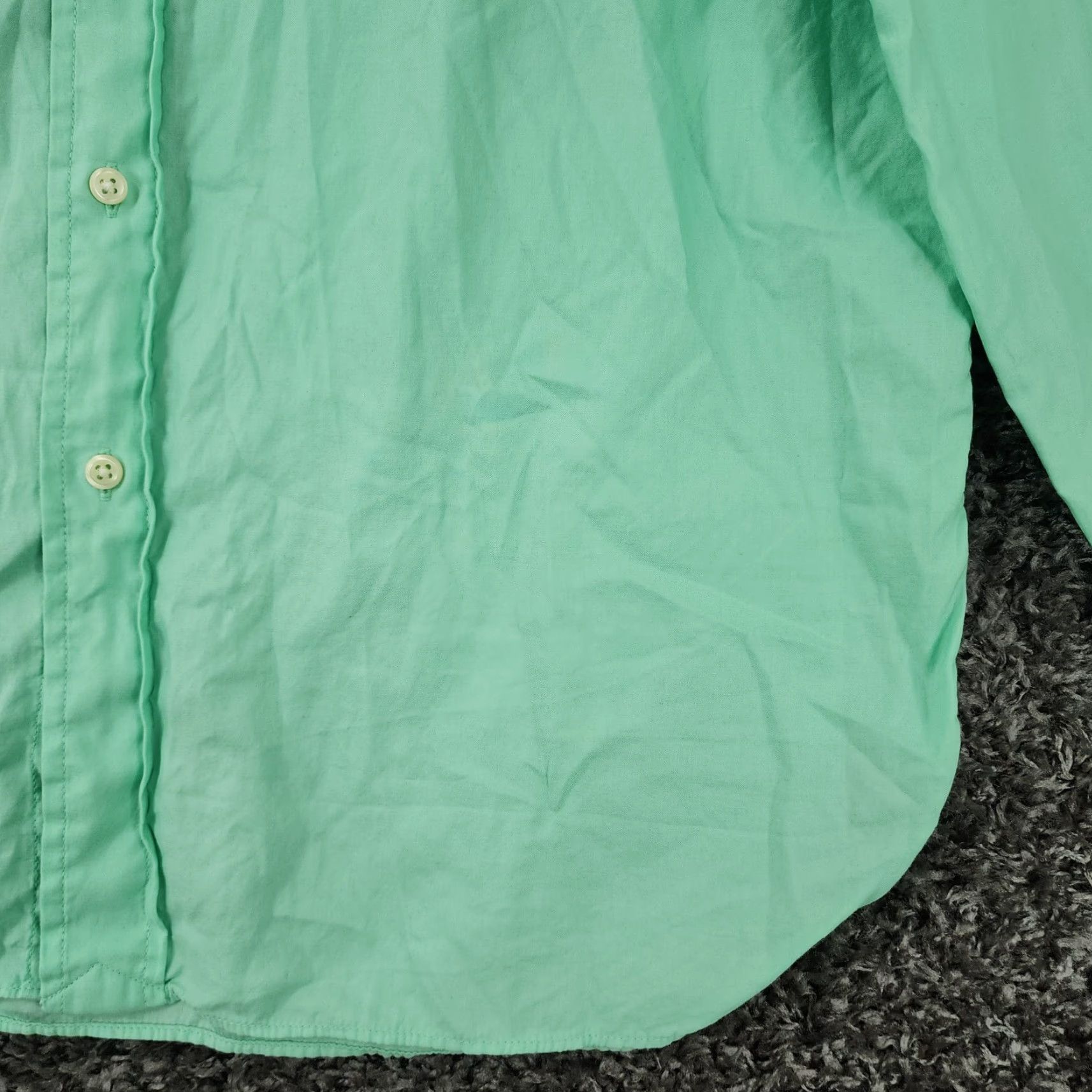 Ralph Lauren Ralph Lauren Button-Up Shirt Mens Long Sleeve Custom Fit Size L Green Size US L / EU 52-54 / 3 - 2 Thumbnail