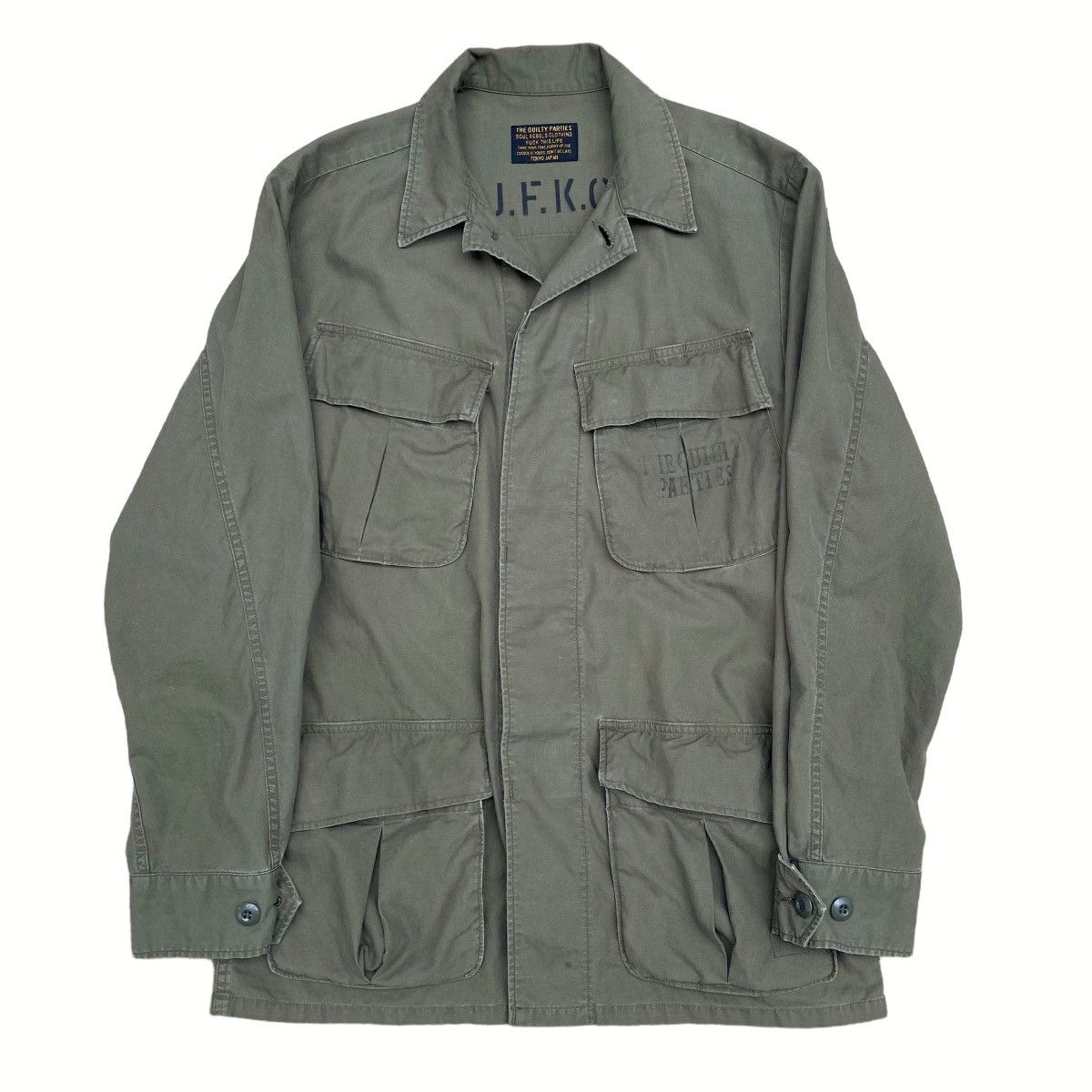 Wacko Maria Wacko Maria Gulty Parties Drunkerd's Dream Fatigue Jacket Size US M / EU 48-50 / 2 - 4 Thumbnail