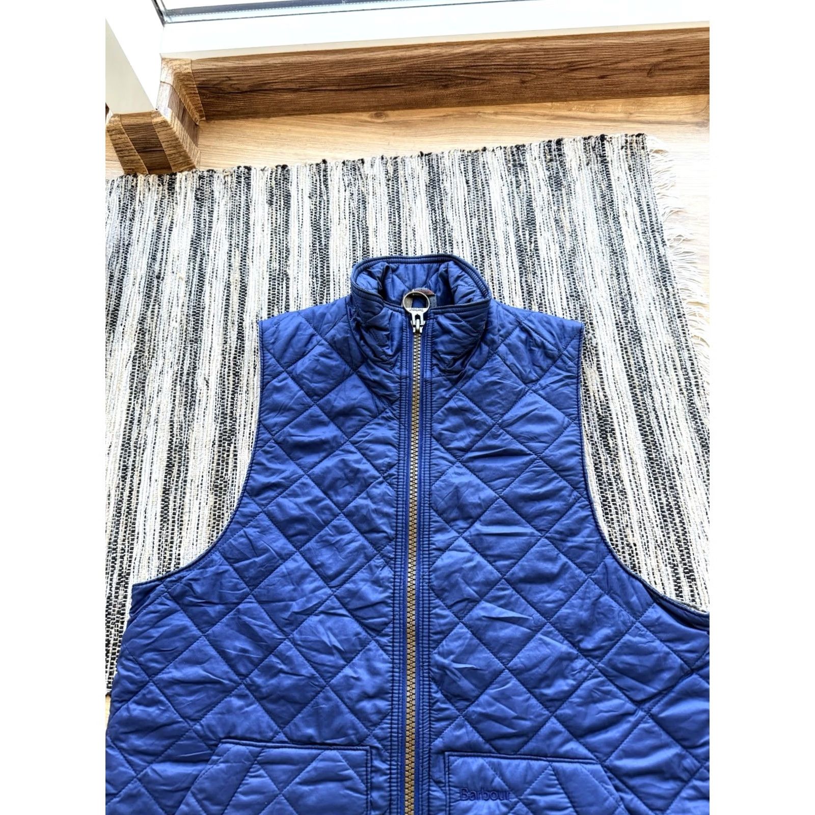 Barbour BARBOUR Flyweight Waistcoat BLUE Casual Vest Women S Regular Size XS? Size S / US 4 / IT 40 - 2 Thumbnail