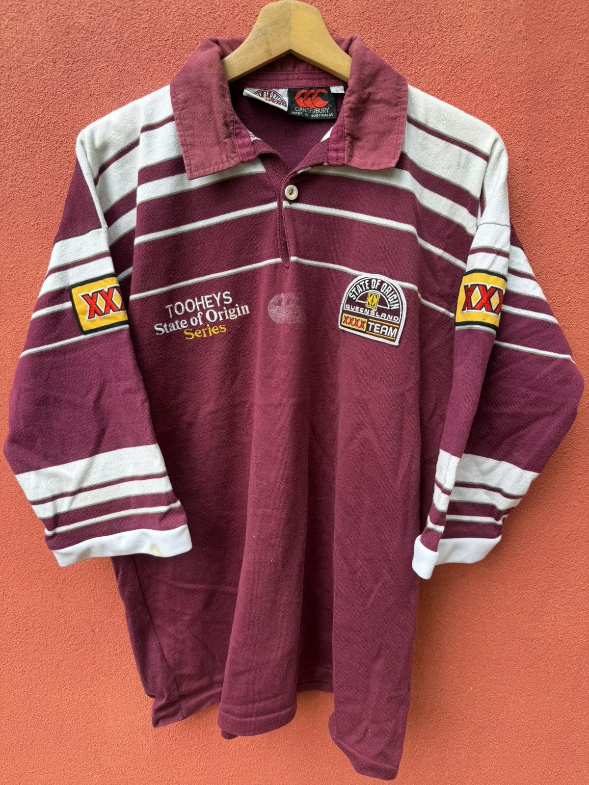 Canterbury of New Zealand State of Origin Queensland Size US L / EU 52-54 / 3 - 1 Thumbnail