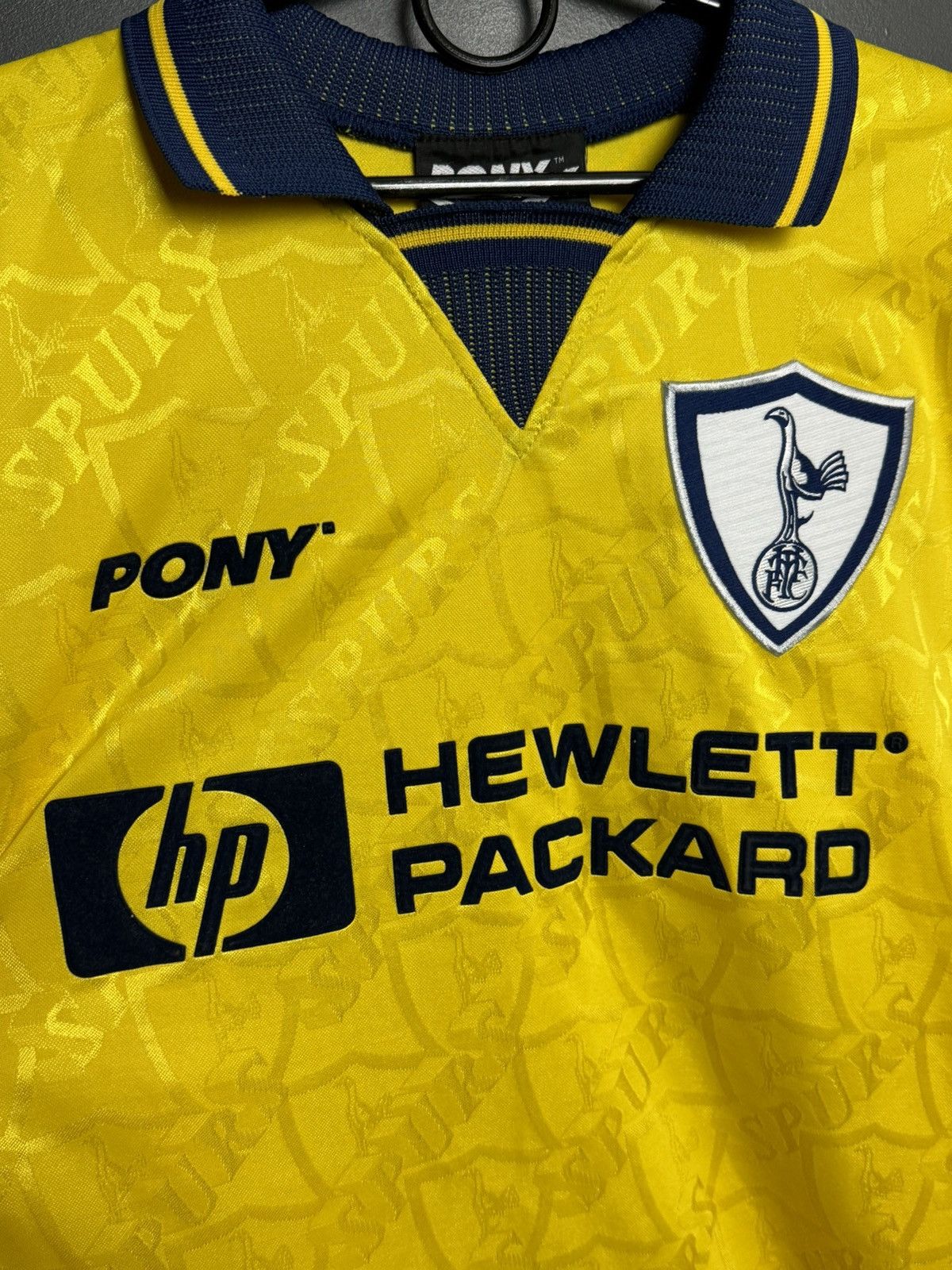 PONY Tottenham Hotspur 95/97 Away Football Jersey Size US L / EU 52-54 / 3 - 3 Thumbnail