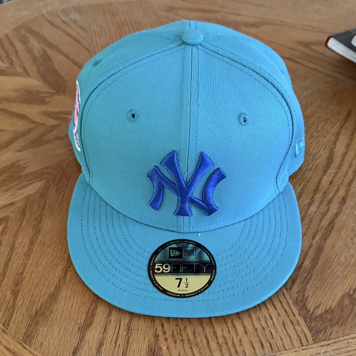 Hat Club RARE Hat Club New Era Yankees 1962 World Series 59Fifty Teal Size ONE SIZE - 1 Thumbnail