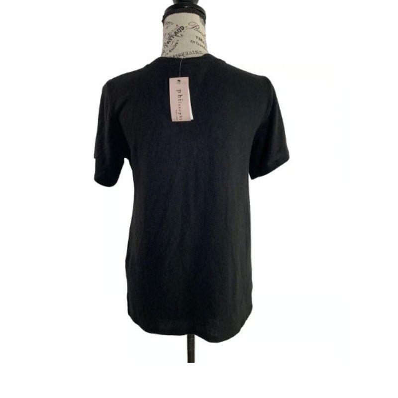 Other Philosophy Women's Size XS Blouse Black Super Soft Pullover Size XS / US 0-2 / IT 36-38 - 4 Thumbnail