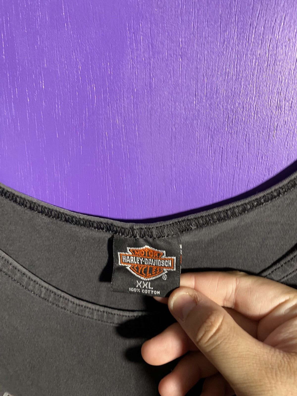 Harley Davidson × Vintage Vintage 90s Harley Davidson racing tank top Size US XXL / EU 58 / 5 - 4 Thumbnail