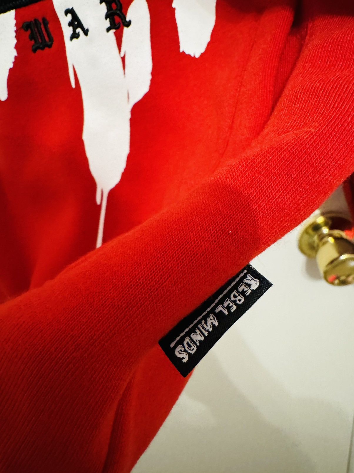 Other Rebel Minds Red Men's Graphic Hoodie Size M Size US M / EU 48-50 / 2 - 7 Thumbnail