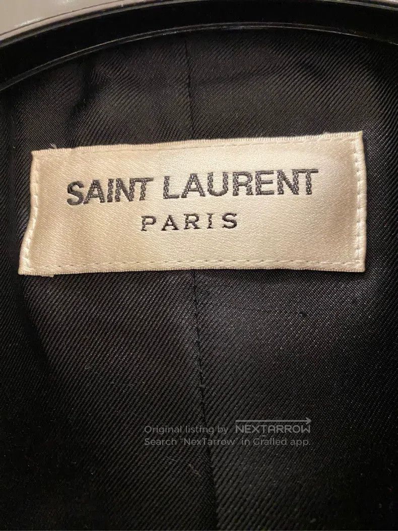 Saint Laurent Paris Saint Laurent Paris Velvet Embroidered Court Mandarin Jack Size XXS / US 00 / IT 34 - 4 Thumbnail